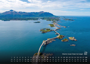 Luftaufnahmen - faszinierende Aufnahmen von oben - ABOVE - 2027  - Kalender