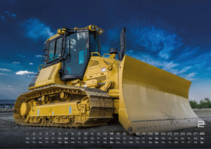 Baumaschinen - gigantische Bauhelfer - 2027 - Kalender