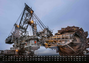 Baumaschinen - gigantische Bauhelfer - 2027 - Kalender