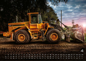 Baumaschinen - gigantische Bauhelfer - 2027 - Kalender