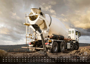Baumaschinen - gigantische Bauhelfer - 2027 - Kalender