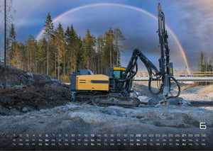 Baumaschinen - gigantische Bauhelfer - 2027 - Kalender