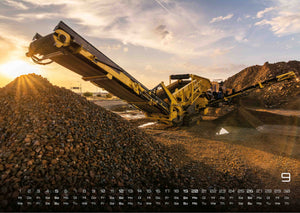 Baumaschinen - gigantische Bauhelfer - 2027 - Kalender