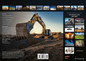 Baumaschinen - gigantische Bauhelfer - 2027 - Kalender