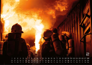FIREFIGHTER - Retter in der Not - Feuerwehr - 2027 - Kalender