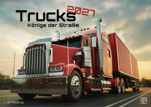 Trucks - Könige der Straße - LKW - 2027 - Kalender