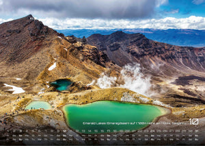 Neuseeland - Das Land der langen weißen Wolke - 2027 - Kalender