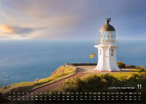 Neuseeland - Das Land der langen weißen Wolke - 2027 - Kalender