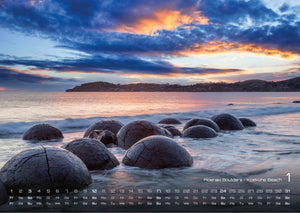 Neuseeland - Das Land der langen weißen Wolke - 2027 - Kalender