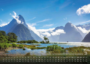 Neuseeland - Das Land der langen weißen Wolke - 2027 - Kalender