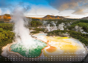 Neuseeland - Das Land der langen weißen Wolke - 2027 - Kalender