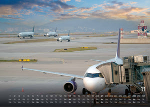 Planes - über den Wolken - Flugzeuge - 2027 - Kalender