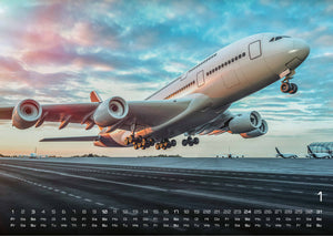 Planes - über den Wolken - Flugzeuge - 2027 - Kalender