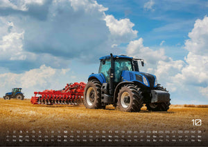 Landmaschinen - Traktor - 2027 - Kalender