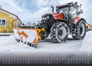 Landmaschinen - Traktor - 2027 - Kalender