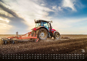 Landmaschinen - Traktor - 2027 - Kalender