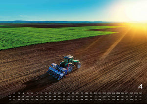 Landmaschinen - Traktor - 2027 - Kalender