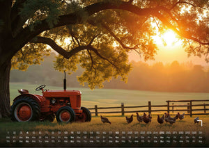 Landmaschinen - Traktor - 2027 - Kalender