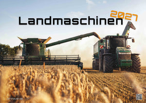 Landmaschinen - Traktor - 2027 - Kalender