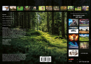 Waldtiere - Heimische Waldbewohner - Der Tierkalender - 2027 - Kalender