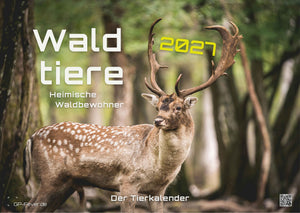 Waldtiere - Heimische Waldbewohner - Der Tierkalender - 2027 - Kalender