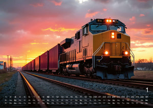 Eisenbahn - faszinierende Bahnwelt - 2027 - Kalender