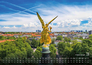 München - Zwischen Alpenblick und Altstadtflair - 2027 - Kalender