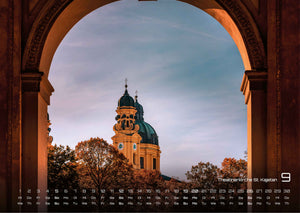 München - Zwischen Alpenblick und Altstadtflair - 2027 - Kalender