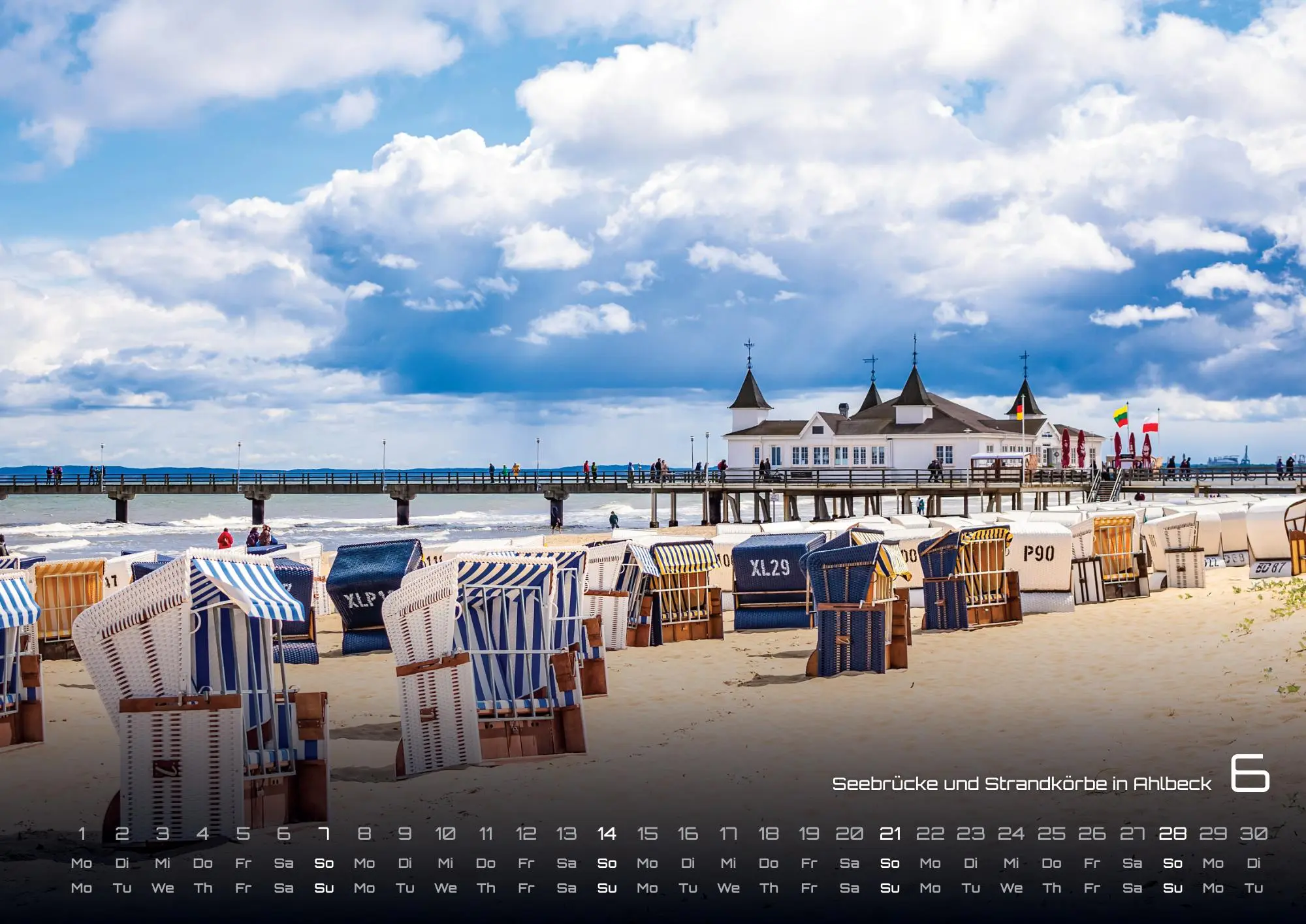 Ostsee - Zwischen Dünen und Horizont – Die Ostsee erleben - 2026 - Kalender DIN A2 (extragroß: ca. 60 cm x 42 cm)
