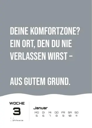 DEMOTIVATION 2026 - dein demotivierender Begleiter - Wochenkalender DIN A6 (ca. 10,5 cm x 14,8 cm) | Tischkalender - Demotivationskalender
