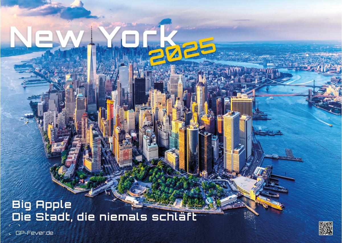 Big Apple: New York - die Stadt, die niemals schläft - 2025 - Kalender