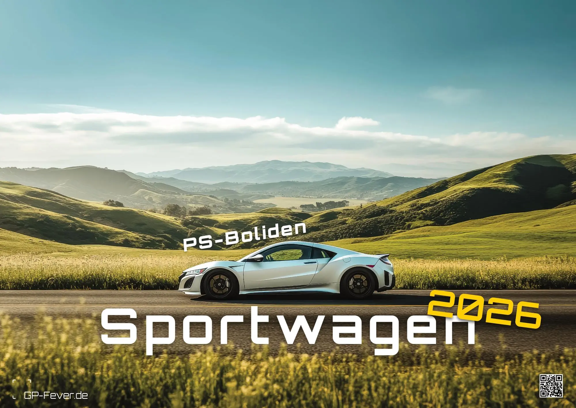 Sportwagen - PS-Boliden - 2026 - Kalender