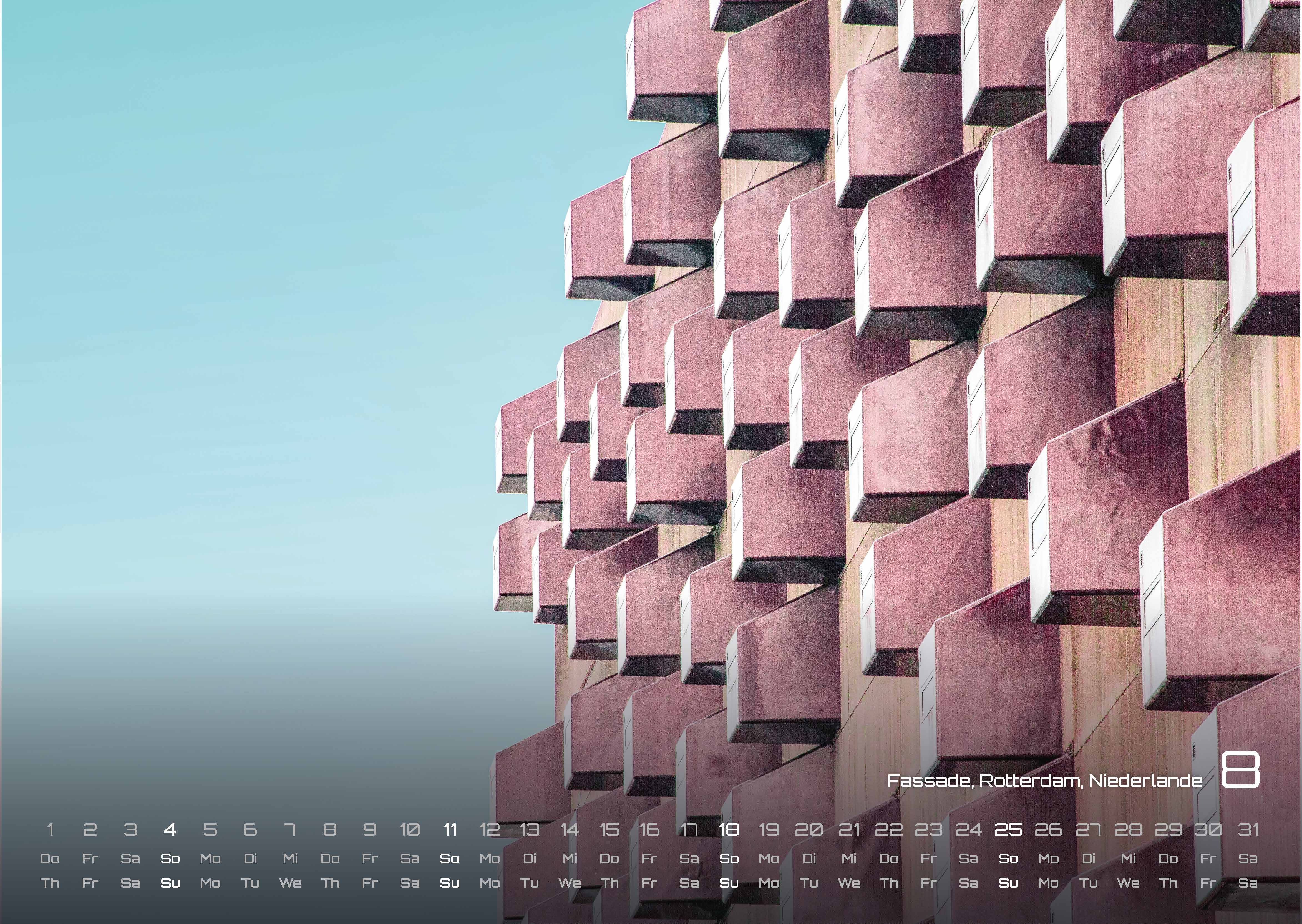 Architektur - faszinierende Baukunst - 2024 - Kalender