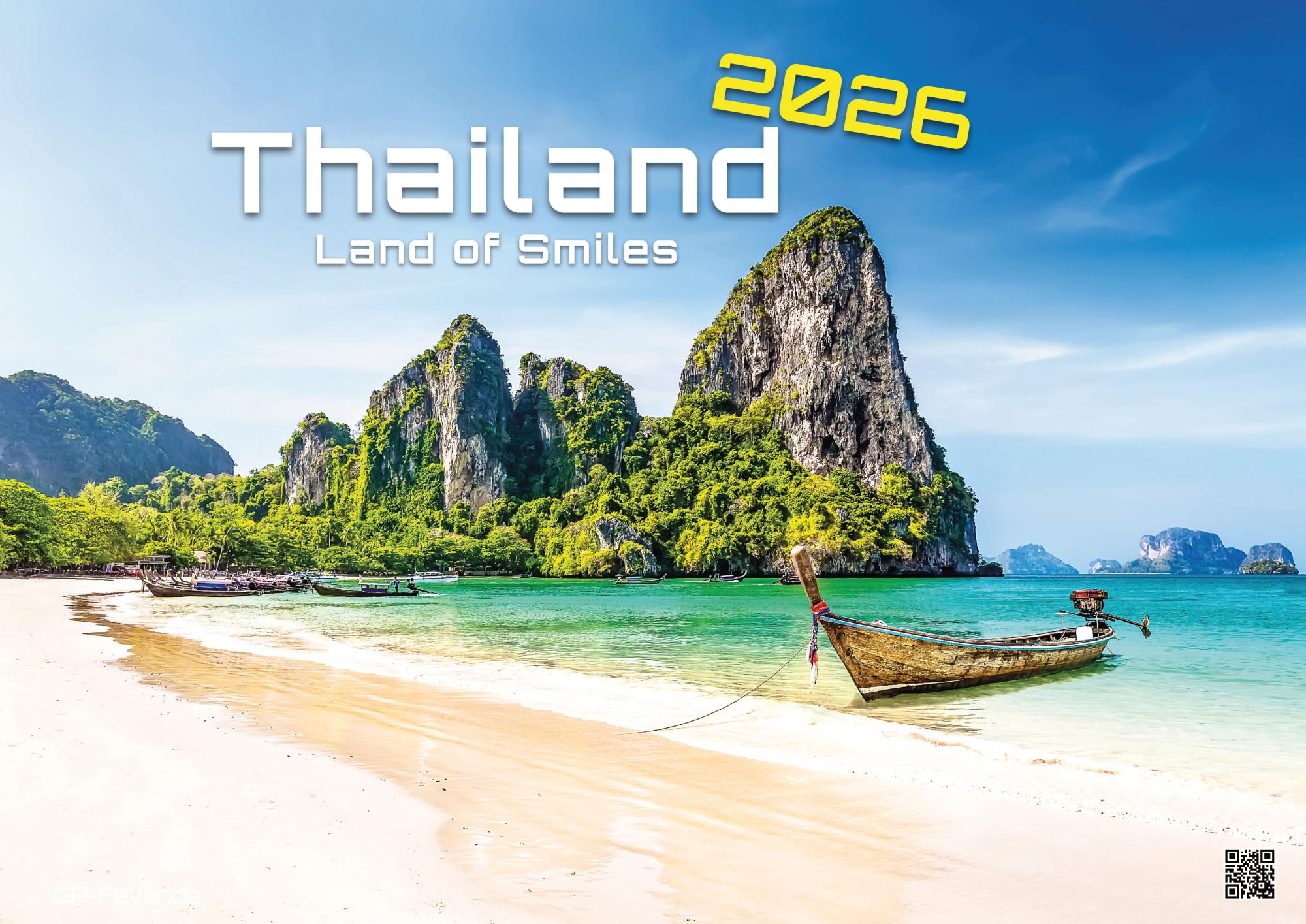Thailand - Land of Smiles - 2026 - Kalender