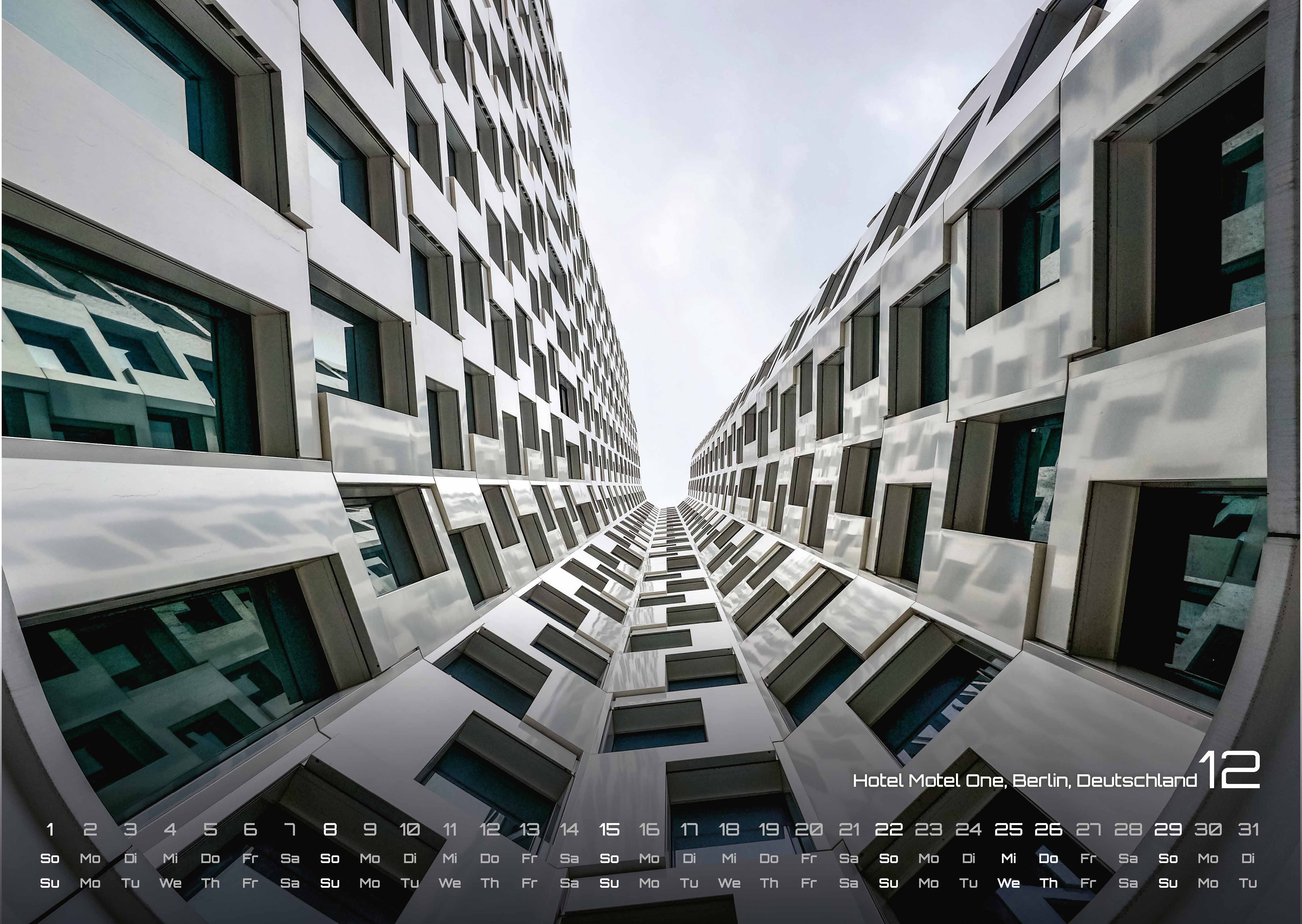 Architektur - faszinierende Baukunst - 2024 - Kalender