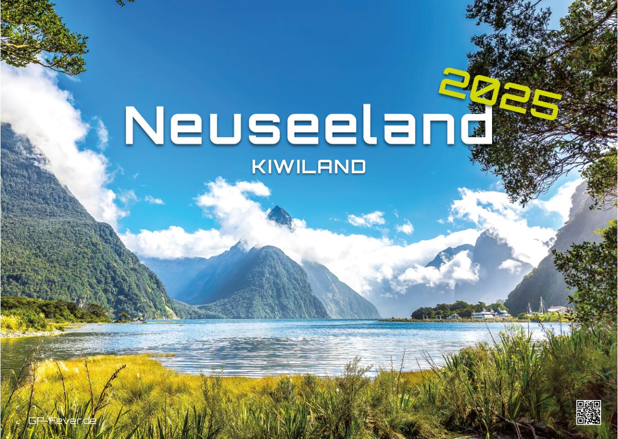Neuseeland - Das Land der langen weißen Wolke - 2025 - Kalender