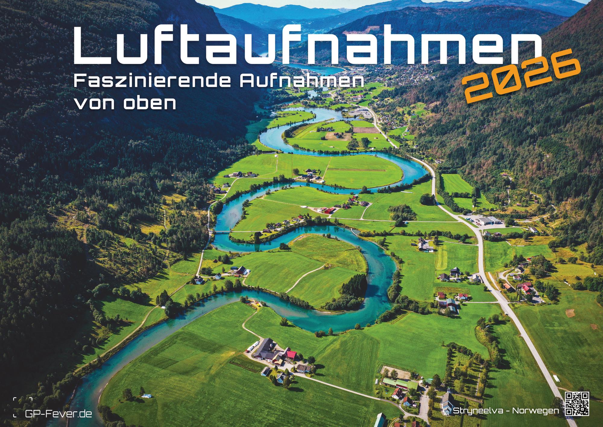 Luftaufnahmen - faszinierende Aufnahmen von oben - ABOVE - 2026  - Kalender