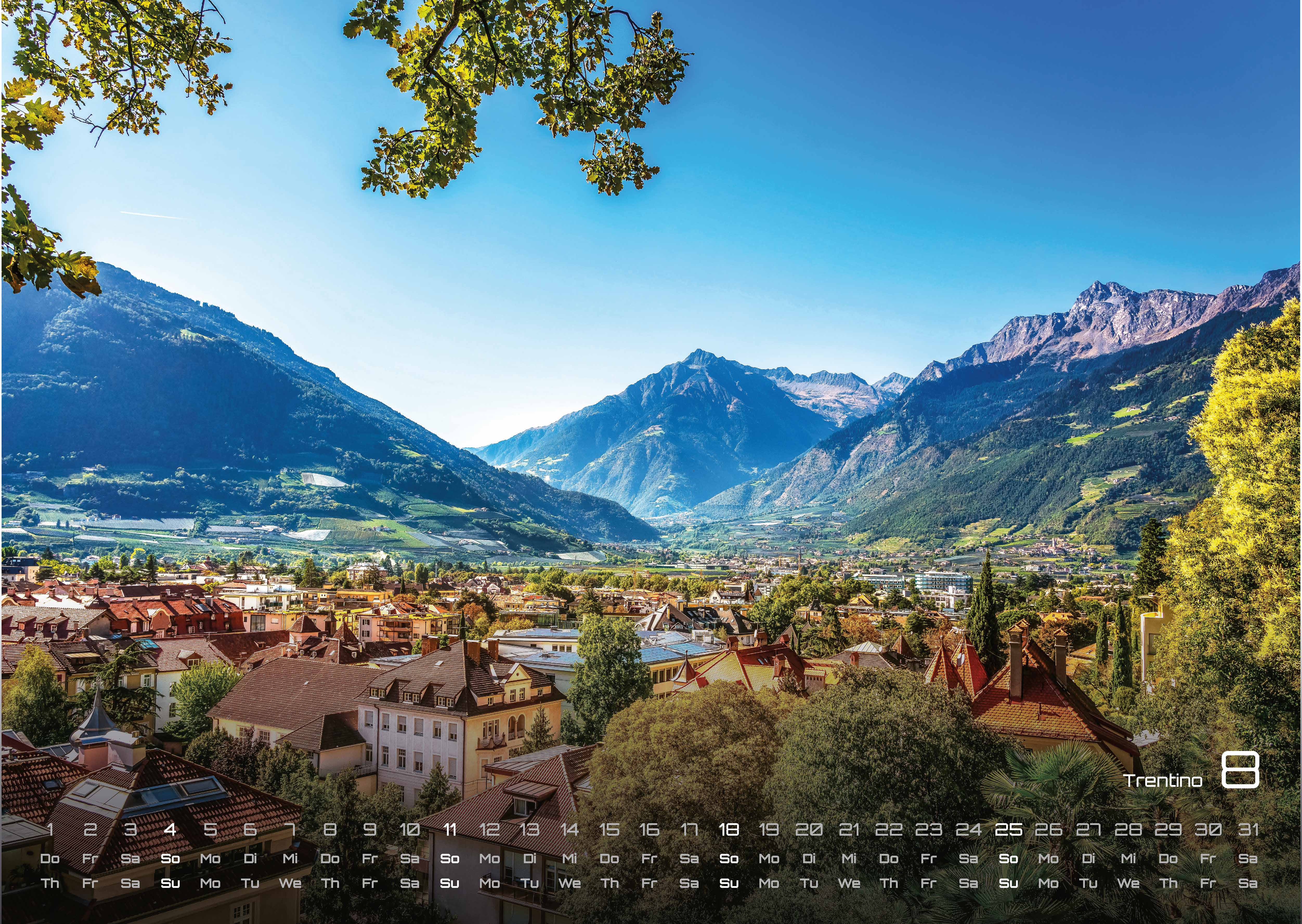 Südtirol - eine Reise durch bezaubernde Landschaften - 2024 - Kalender