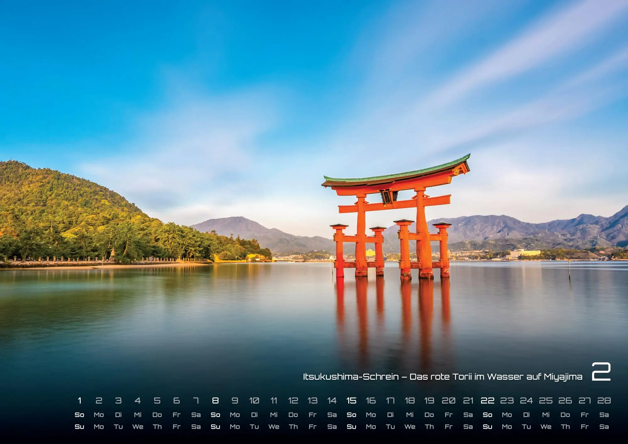 Japan - Im Land der aufgehenden Sonne - 2026 - Kalender DIN A2 (extragroß: ca. 60 cm x 42 cm)