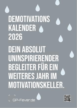DEMOTIVATION 2026 - dein demotivierender Begleiter - Kalender