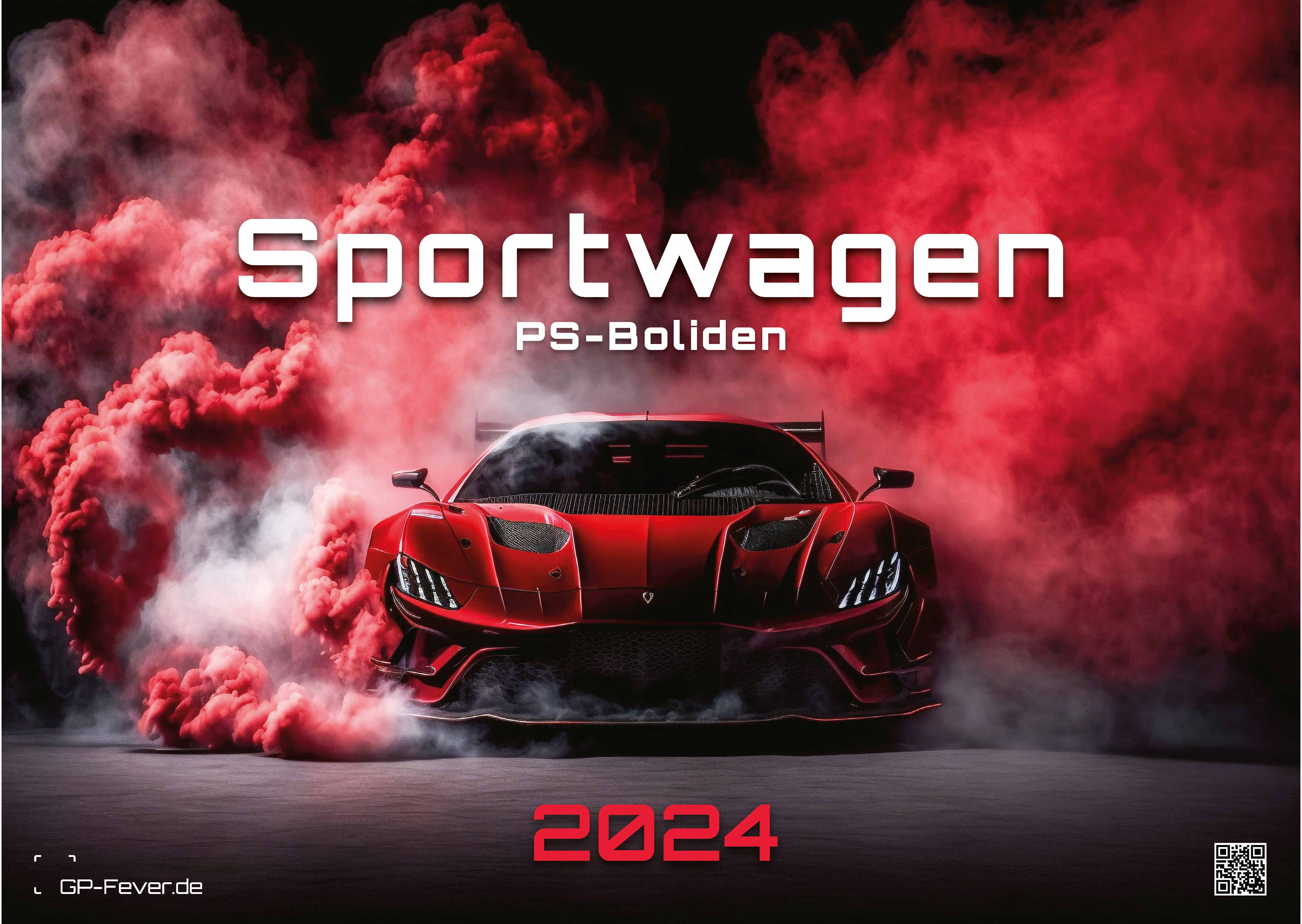 Sportwagen - PS-Boliden - 2024 - Kalender